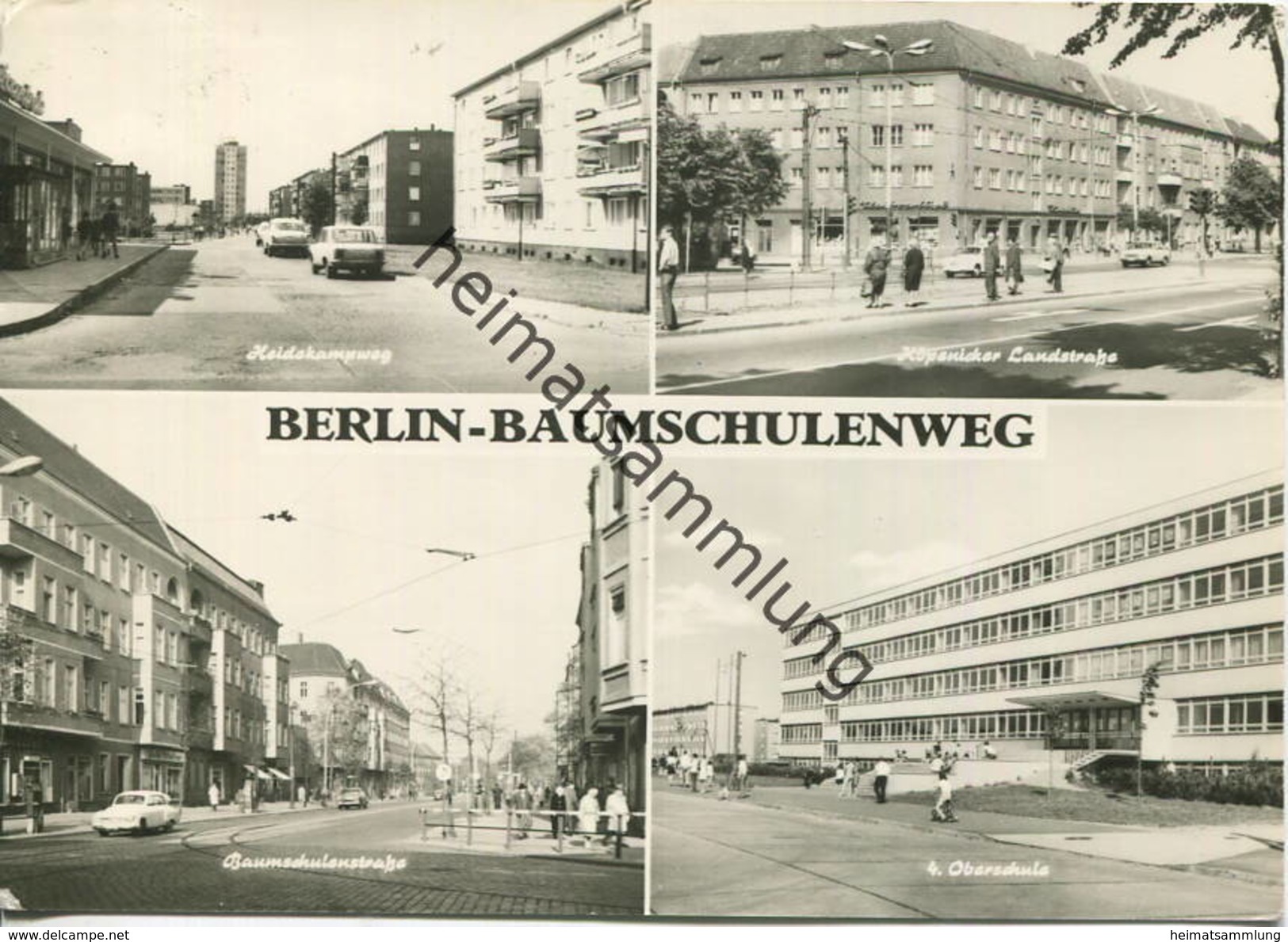 Berlin - Baumschulenweg - Foto-AK Grossformat 1971 - Verlag H. Sander KG Berlin Gel. 1972 - Treptow