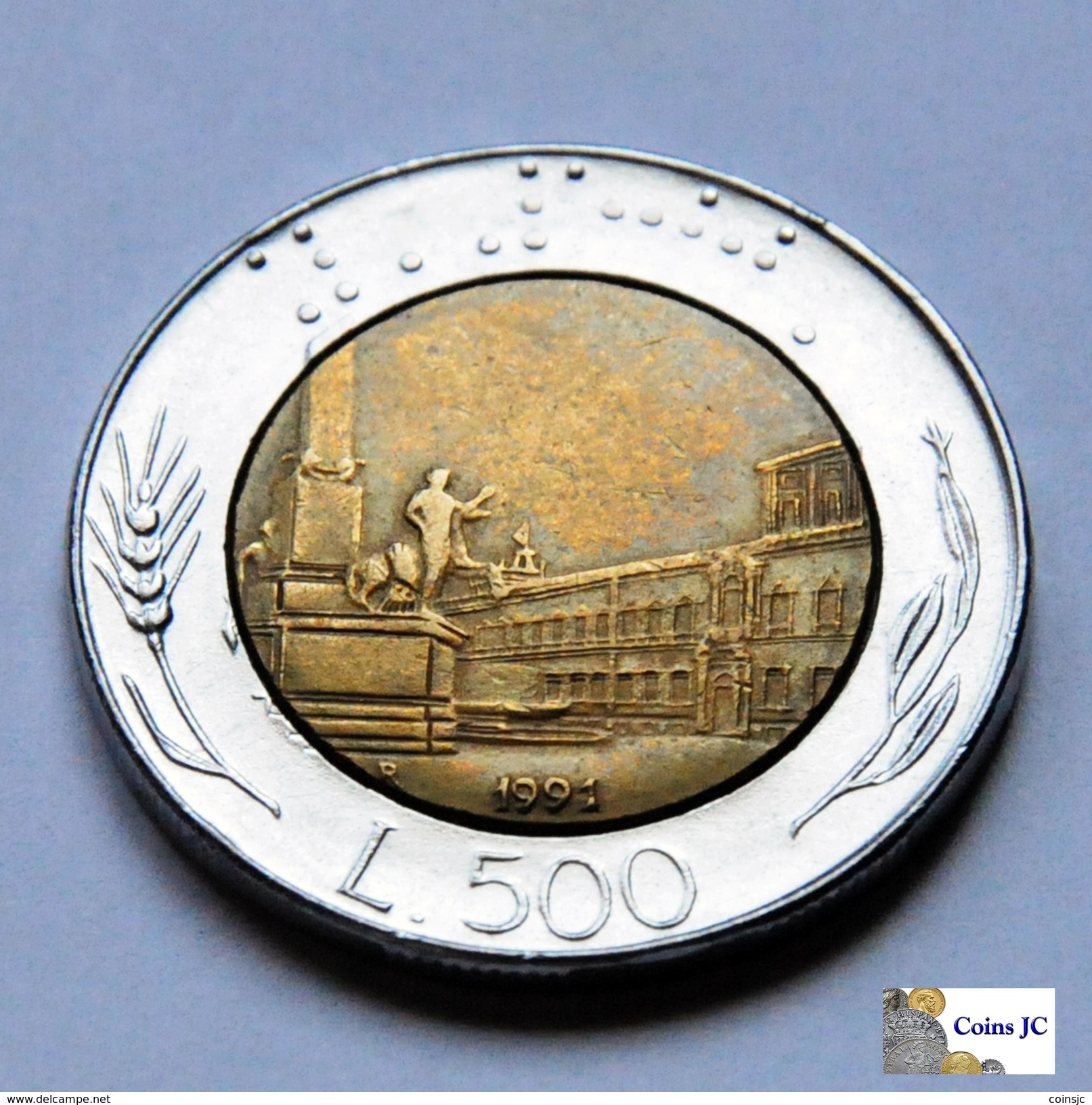 Italia - 500 Lire - 1991 - 500 Liras