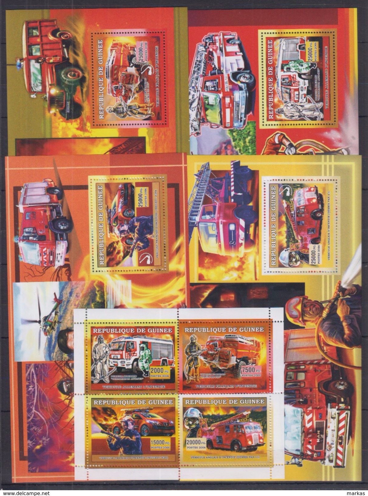 KK32 Guinea - MNH - Transport - Cars - 2006 - Autos