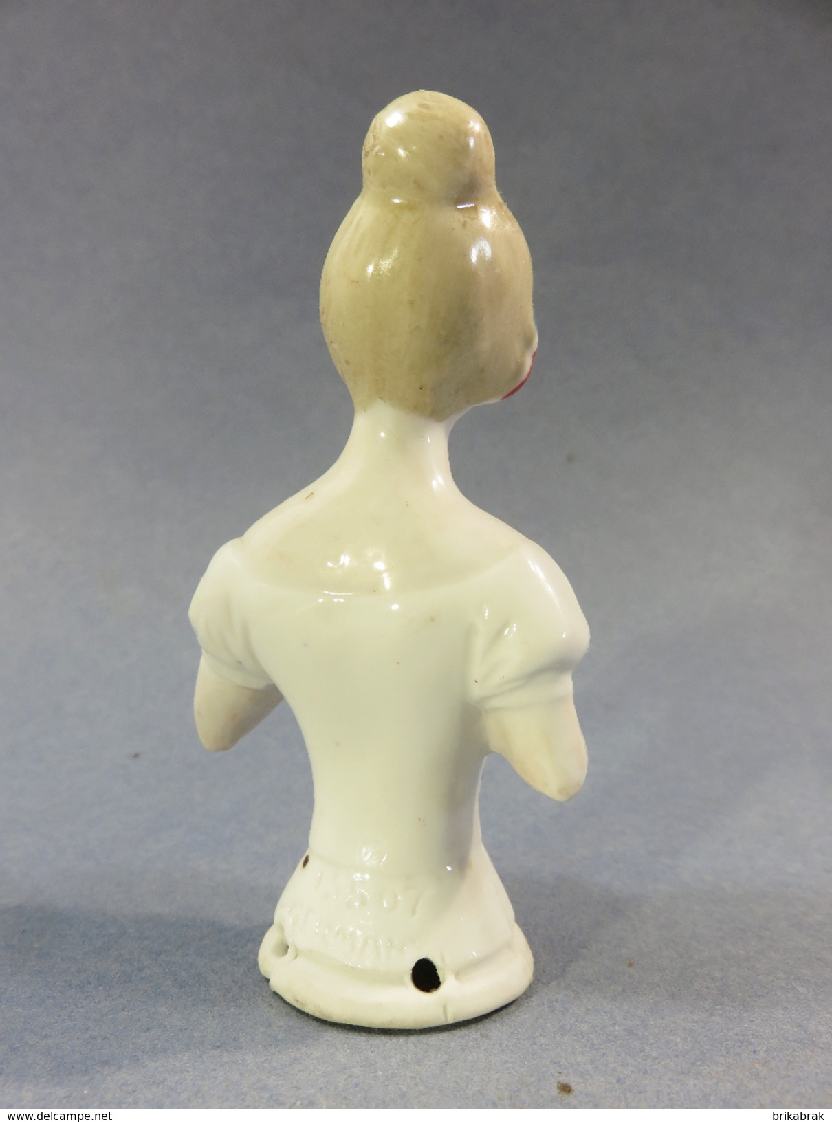 DEMI FIGURINE FEMME - Mode Porcelaine Poupée Art déco