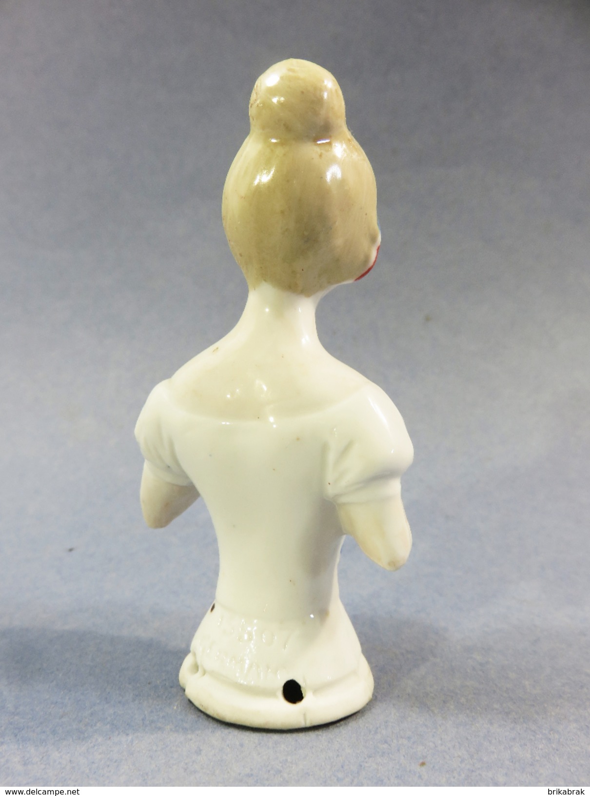 DEMI FIGURINE FEMME - Mode Porcelaine Poupée Art déco