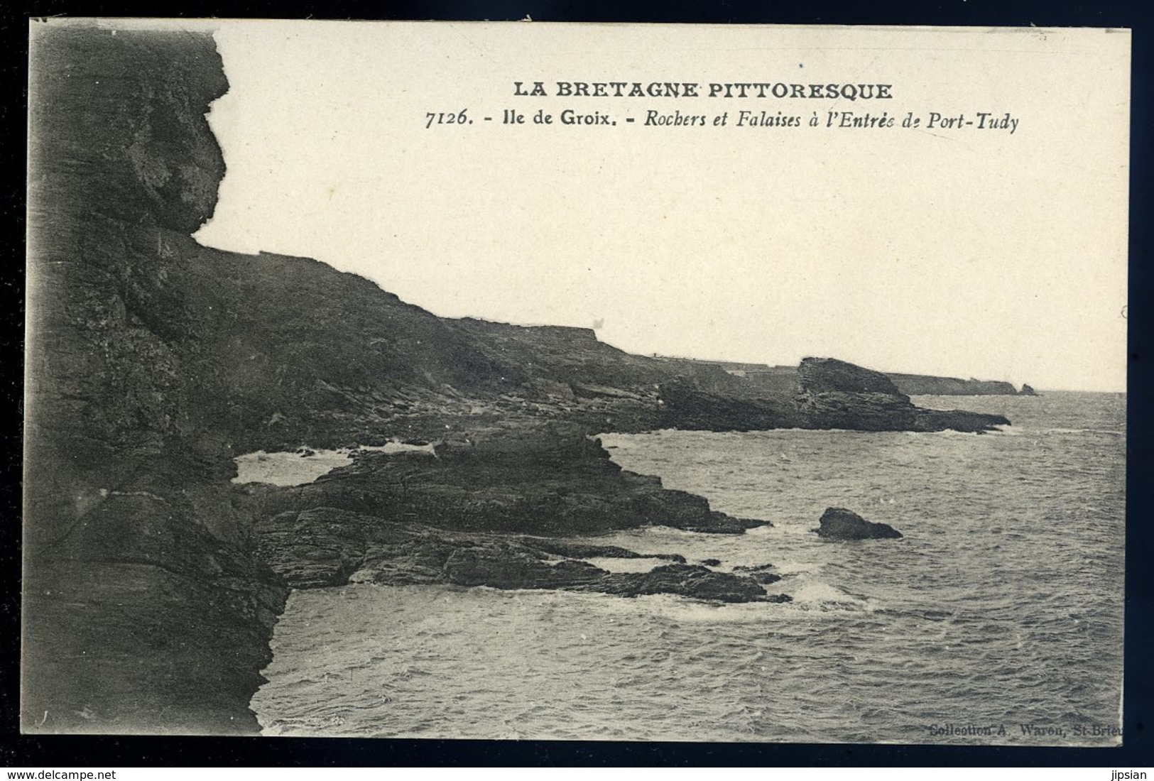 Cpa Du 56  Ile De Groix - Rochers Et Falaises à L' Entrée Du Port Tudy    NCL54 - Groix