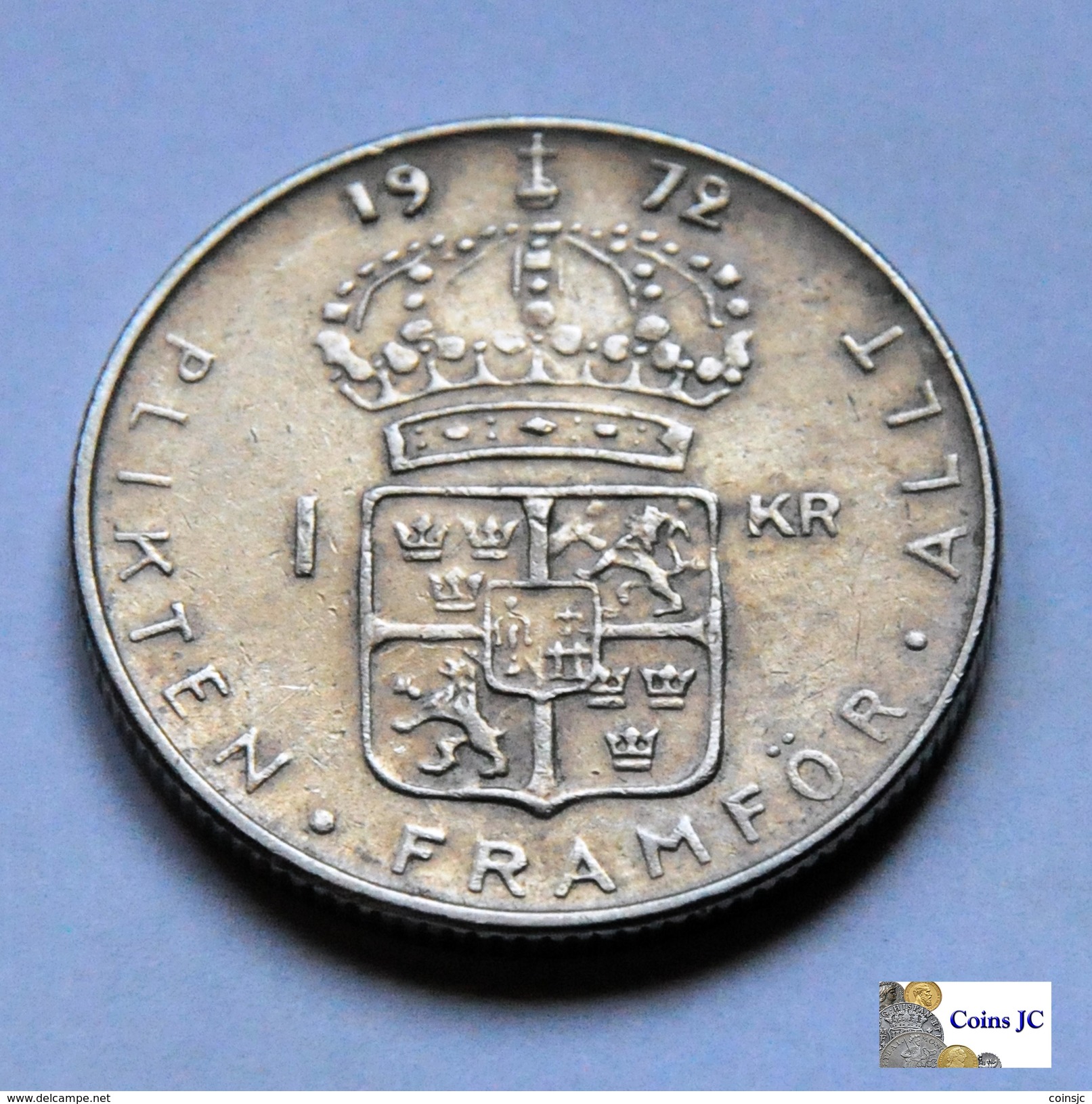 Suecia - 1 Krona - 1972 - Suecia