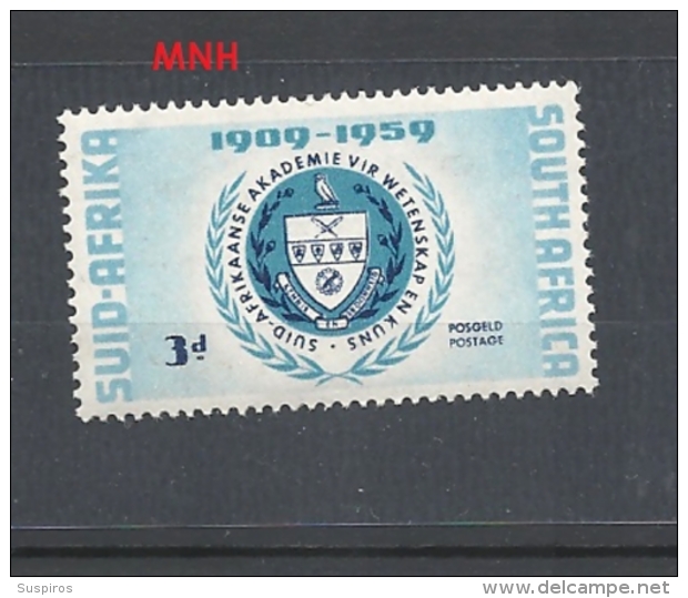 SUDAFRICA   1959 The 50th Anniversary Of South African Academy Of Science And Art, Pretoria MNH - Nuovi