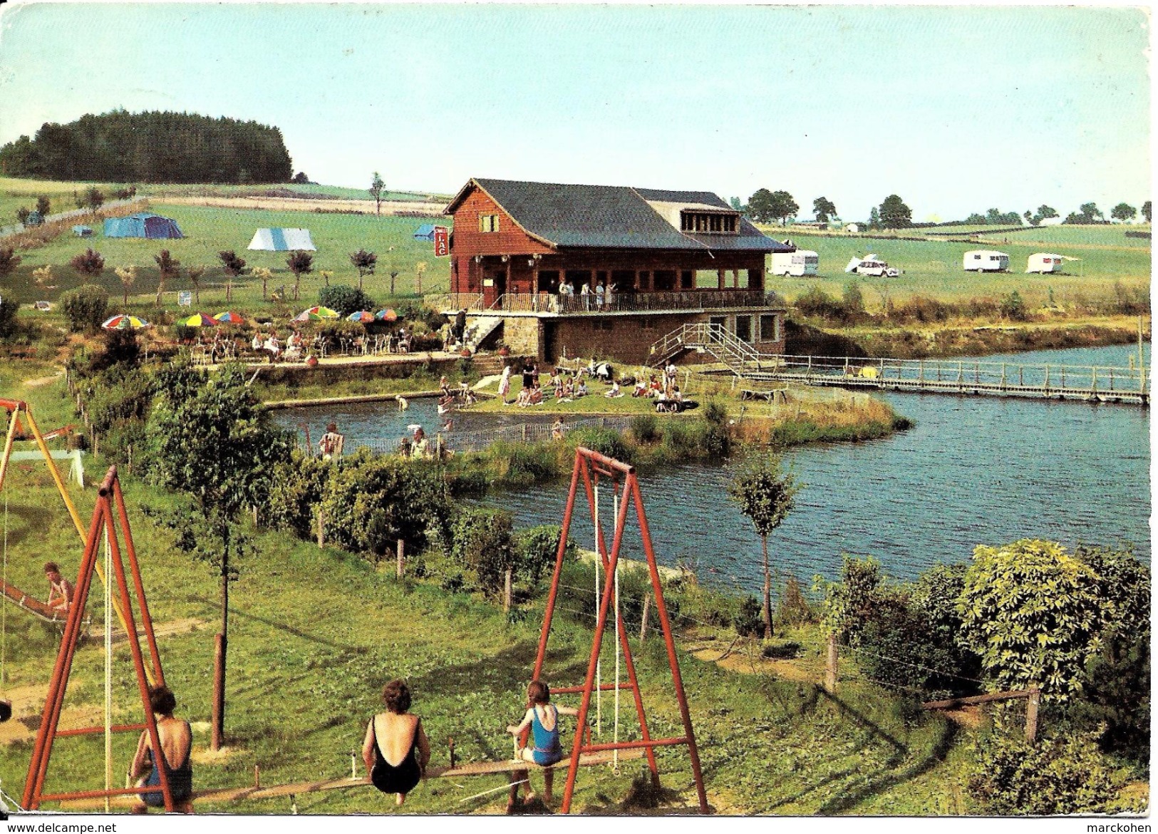 GOUVY (6670) : Lac De Cherapont. CPSM. - Gouvy