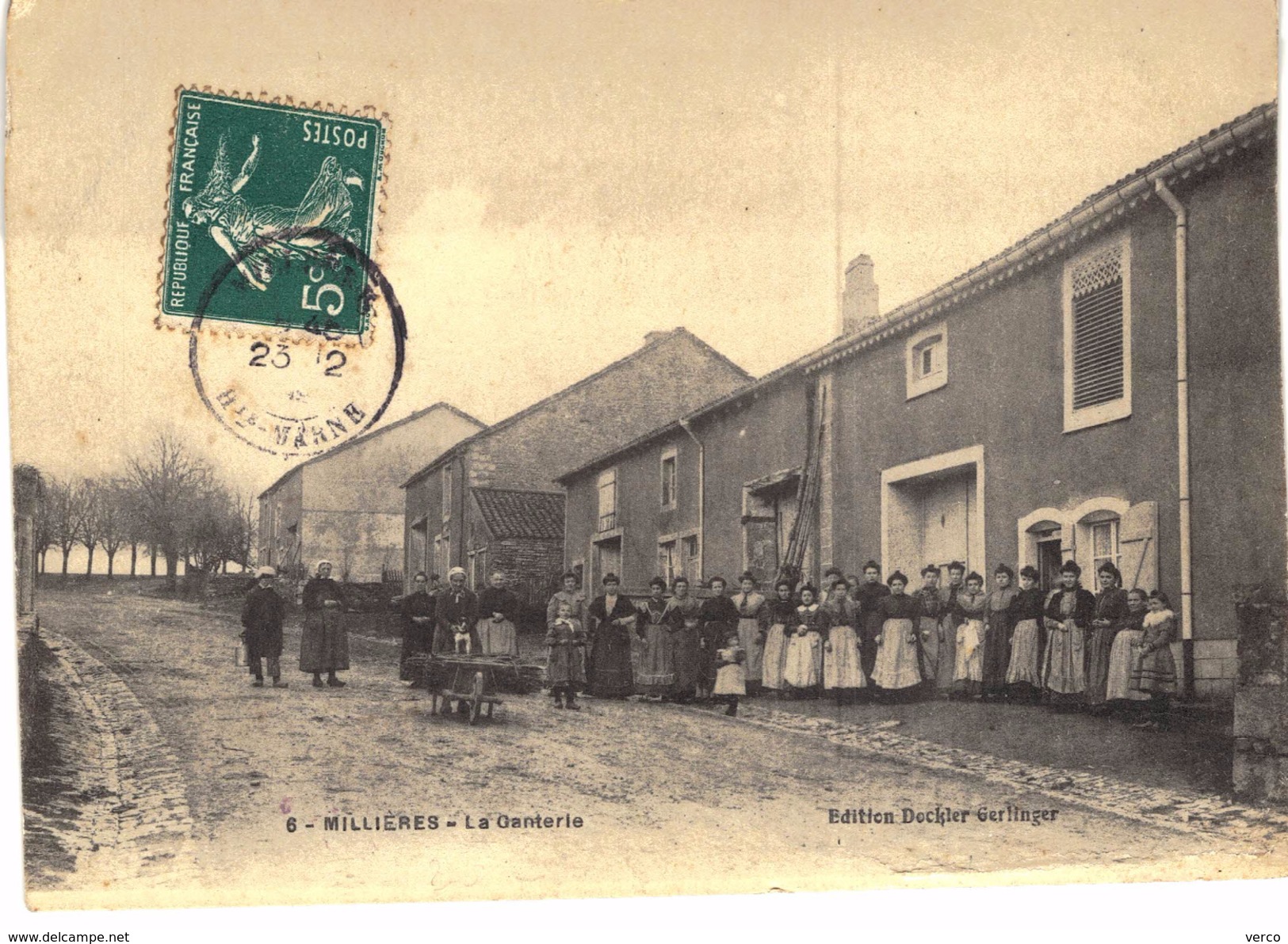 Carte Postale Ancienne De MILLIERES - Autres & Non Classés