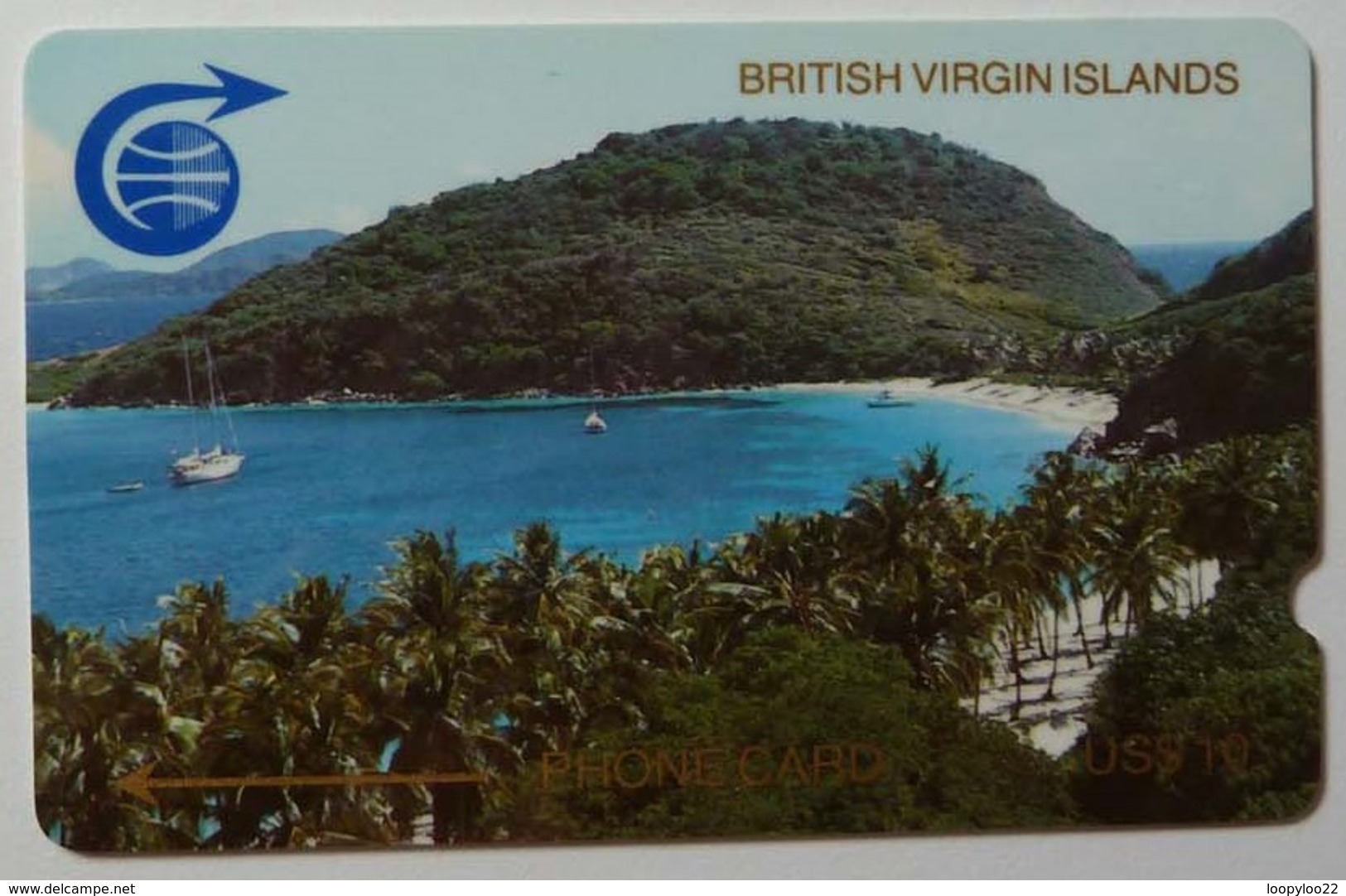 BRITISH VIRGIN ISLANDS - GPT - BVI-1C - $10 - 1989 - 1CBVC - Peter Island - 10000ex - Mint - Maagdeneilanden