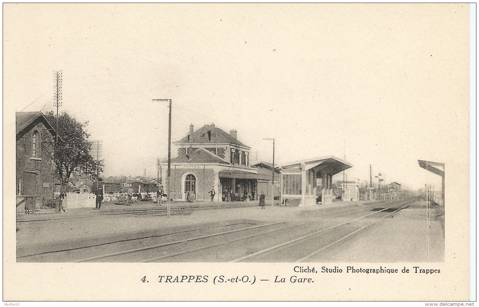 78 - TRAPPES  LA GARE - Trappes