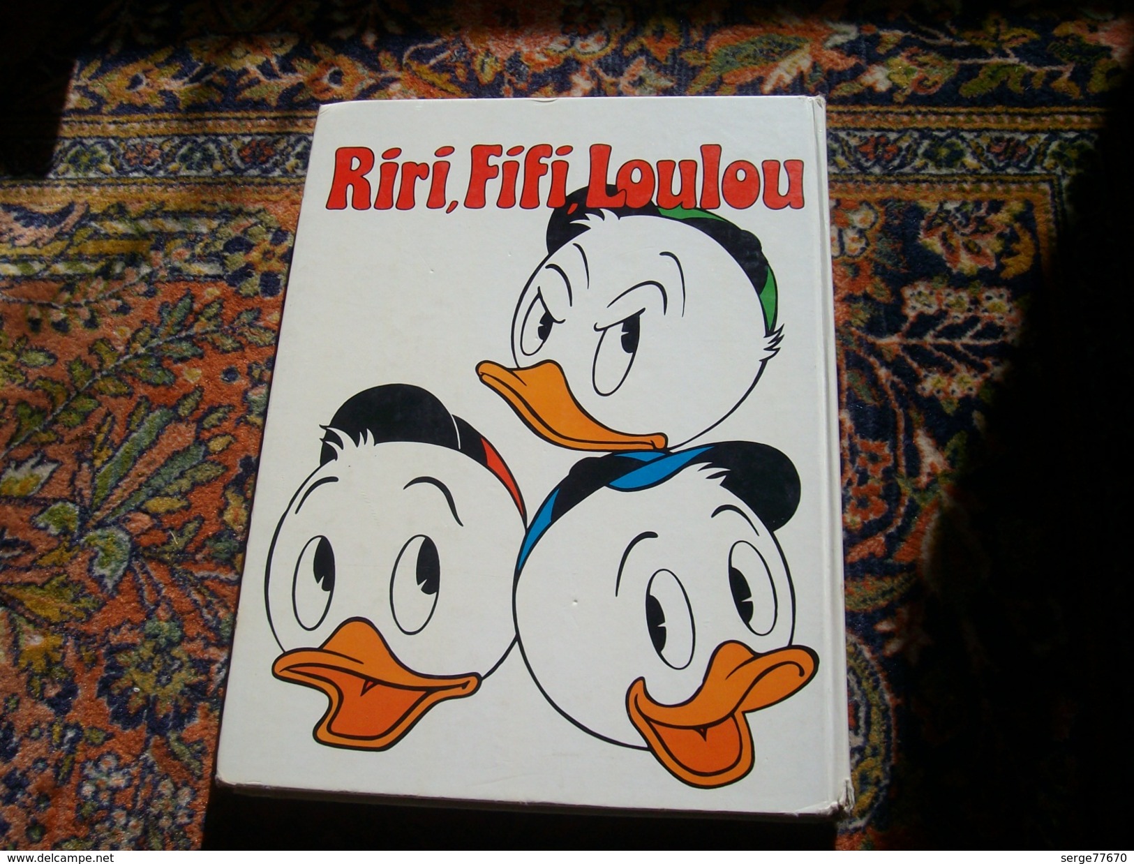 3 neveux en or Donald Edi-monde le livre de Paris Hachette 1978 Duck Walt Disney Picsou Riri Fifi Loulou Carl Barks