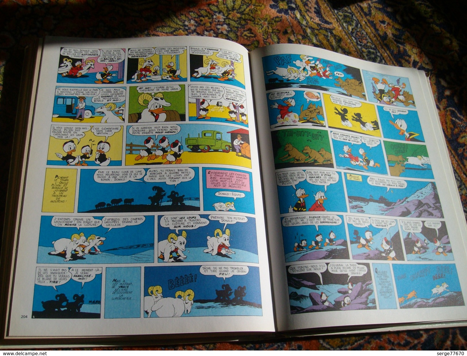 3 neveux en or Donald Edi-monde le livre de Paris Hachette 1978 Duck Walt Disney Picsou Riri Fifi Loulou Carl Barks