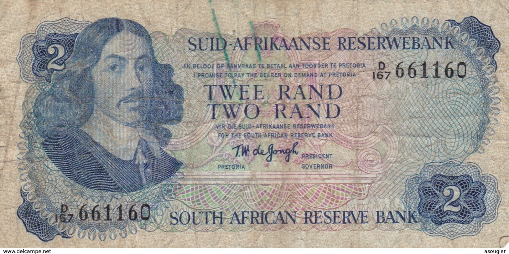 SOUTH AFRICA 2 RAND ND (1974-76) P-117b G - South Africa