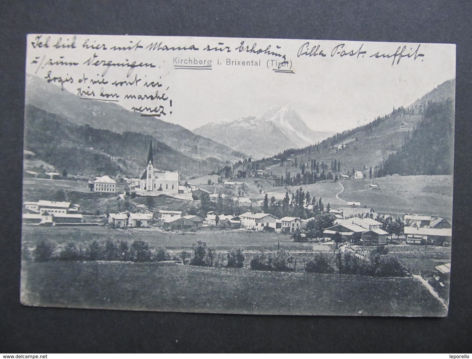 AK KIRCHBERG I.Brixental 1907 /// D*22776 - Kirchberg