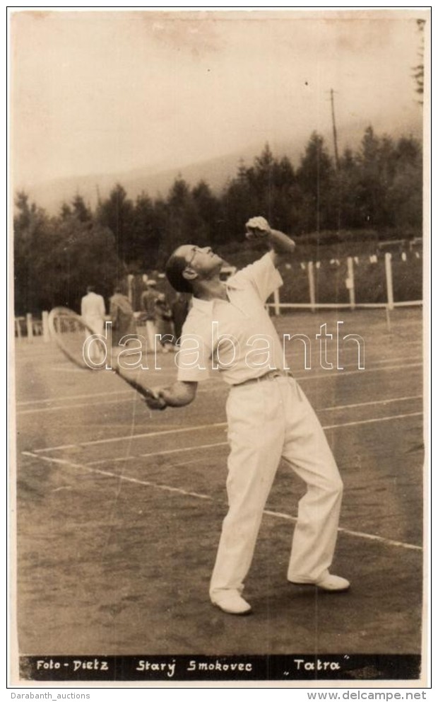 ** T2/T3 &Oacute;t&aacute;traf&uuml;red, Stary Smokovec, Alt-Schmecks; Szerv&aacute;l&oacute; TeniszezÅ‘ / Tennis... - Non Classificati