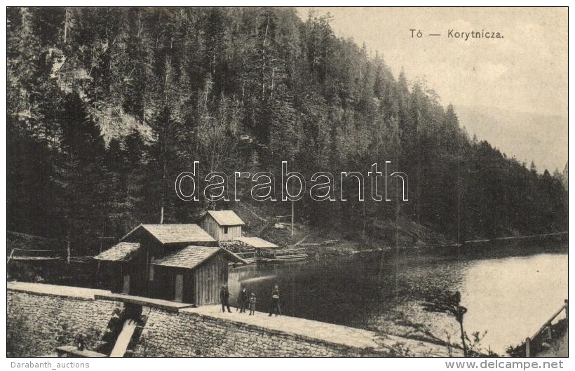 T2 Korytnica, T&oacute; A G&aacute;ttal. Gutkaiss Kiad&aacute;sa / Lake With Dam - Ohne Zuordnung