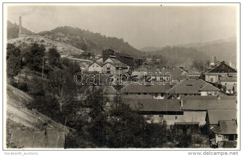 T2/T3 1940 Als&oacute;fernezely, Ferneziu; L&aacute;tk&eacute;p A Gy&aacute;rral / General View With The Factory,... - Ohne Zuordnung