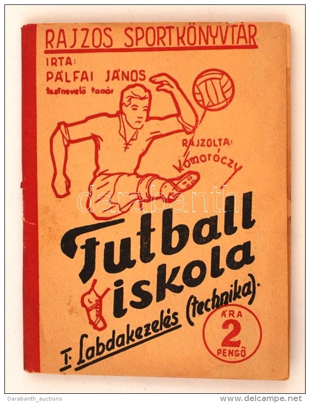 P&aacute;lfai J&aacute;nos: Futball Iskola. I. Labdakezel&eacute;s (technika). Bp., &eacute;.n., SzerzÅ‘i... - Ohne Zuordnung