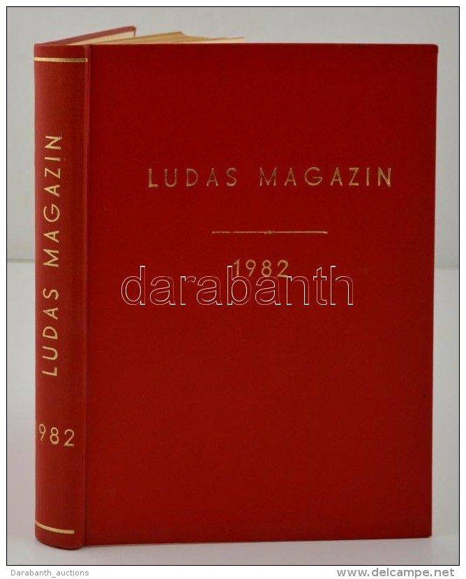 1980 Ludas Magazin Teljes &eacute;vfolyam Egybek&ouml;tve. 12 Sz&aacute;m. Korabeli... - Ohne Zuordnung