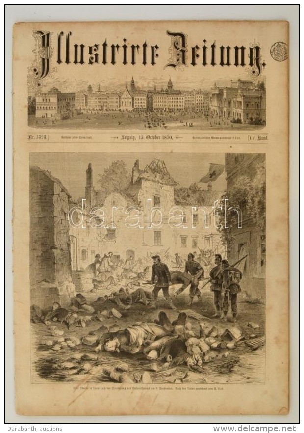 1870 Az Illustrirte Zeitung 3 Db Sz&aacute;ma Sok Illusztr&aacute;ci&oacute;val - Unclassified