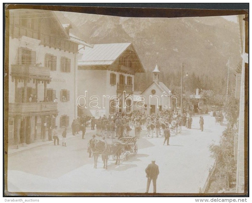 1900 Schluderbach(Carbonin), D&eacute;l-Tirol, Fot&oacute;, 9x12 Cm / Schluderbach(Carbonin), Italy, Vintage Photo,... - Sonstige & Ohne Zuordnung