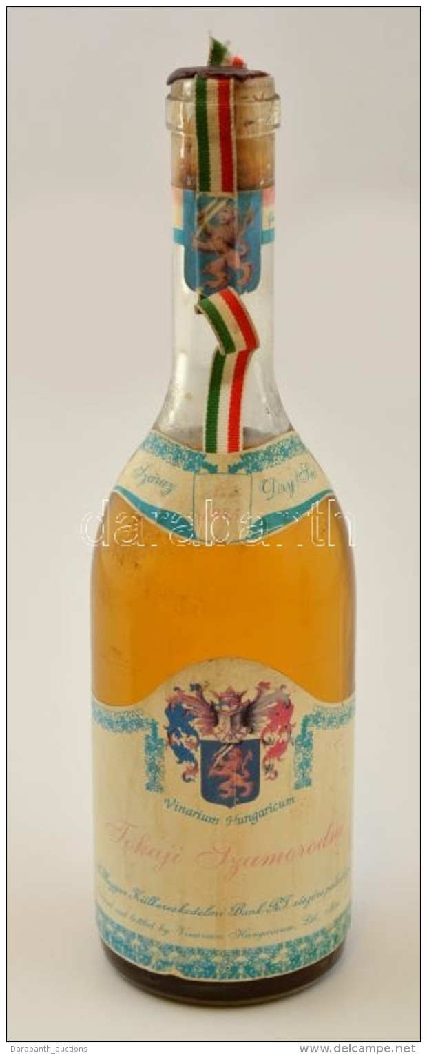 1985 Tokaji Szamorodni Bontatlan Palack Bor, A Magyar K&uuml;lkereskedelmi Bank Rt. R&eacute;sz&eacute;re... - Altri & Non Classificati