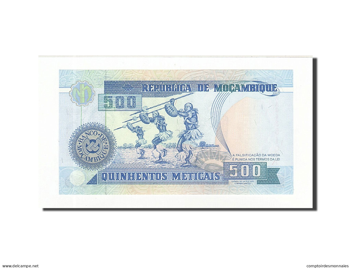 Billet, Mozambique, 500 Meticais, 1991-06-16, KM:134, NEUF - Mozambique