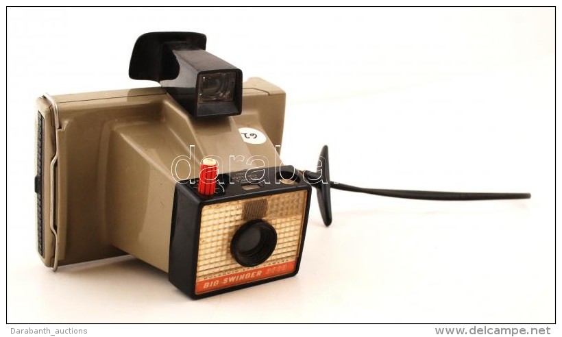 Polaroid Land	Big Swinger 3000  Kamera  10,8&times;8,3&nbsp;cm / 4 1/4 ' &times; 3 1/4 ' Objekt&iacute;vvel /... - Fotoapparate