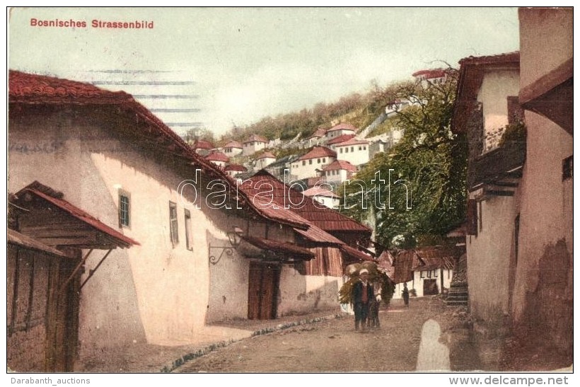 T2/T3 Sarajevo, Bosnisches Strassenbild, Verlag A. Thier / Street View, 'M. Kir.... - Non Classificati