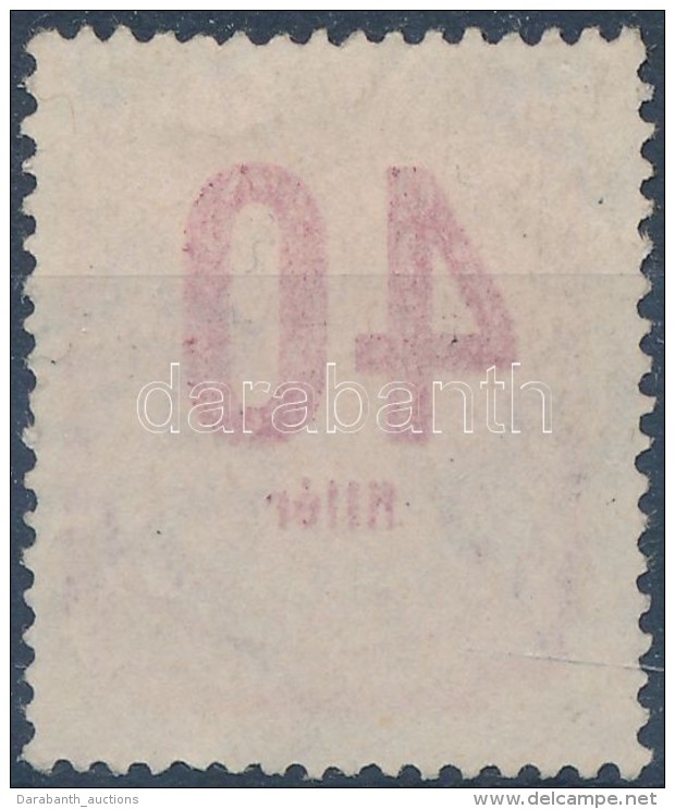 O 1946 Forint-fill&eacute;res Port&oacute; 40f Az &eacute;rt&eacute;ksz&aacute;m... - Sonstige & Ohne Zuordnung