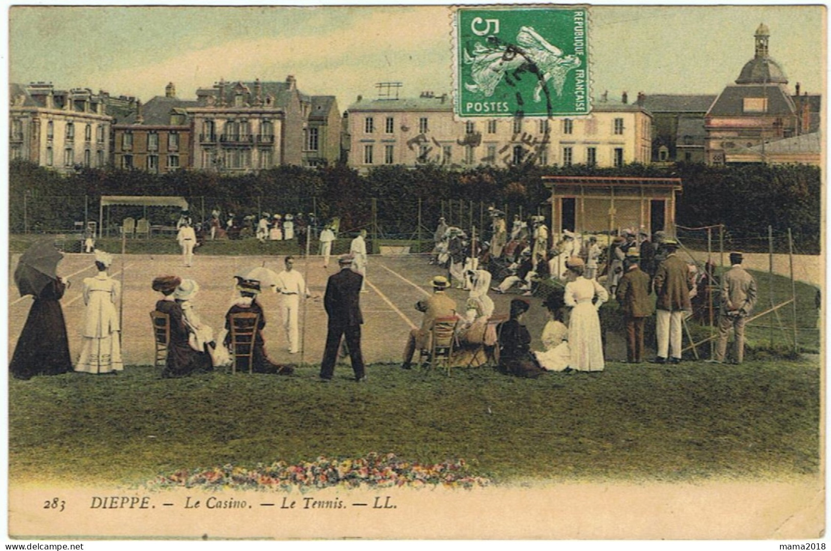 Le Tennis  à  Dieppe    1903 - Dieppe