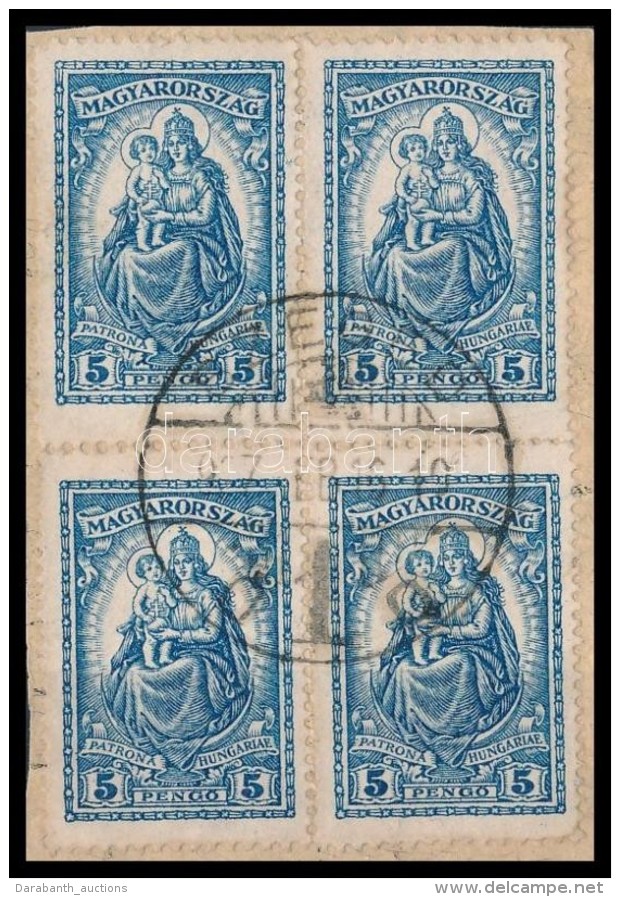 1926 Keskeny Madonna 5P 4-es T&ouml;mb Kiv&aacute;g&aacute;son - Other & Unclassified