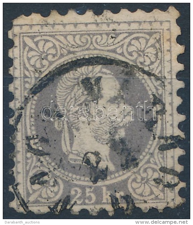 * 1867 25kr ,,NAGY V&Aacute;RAD' (55.000) - Other & Unclassified