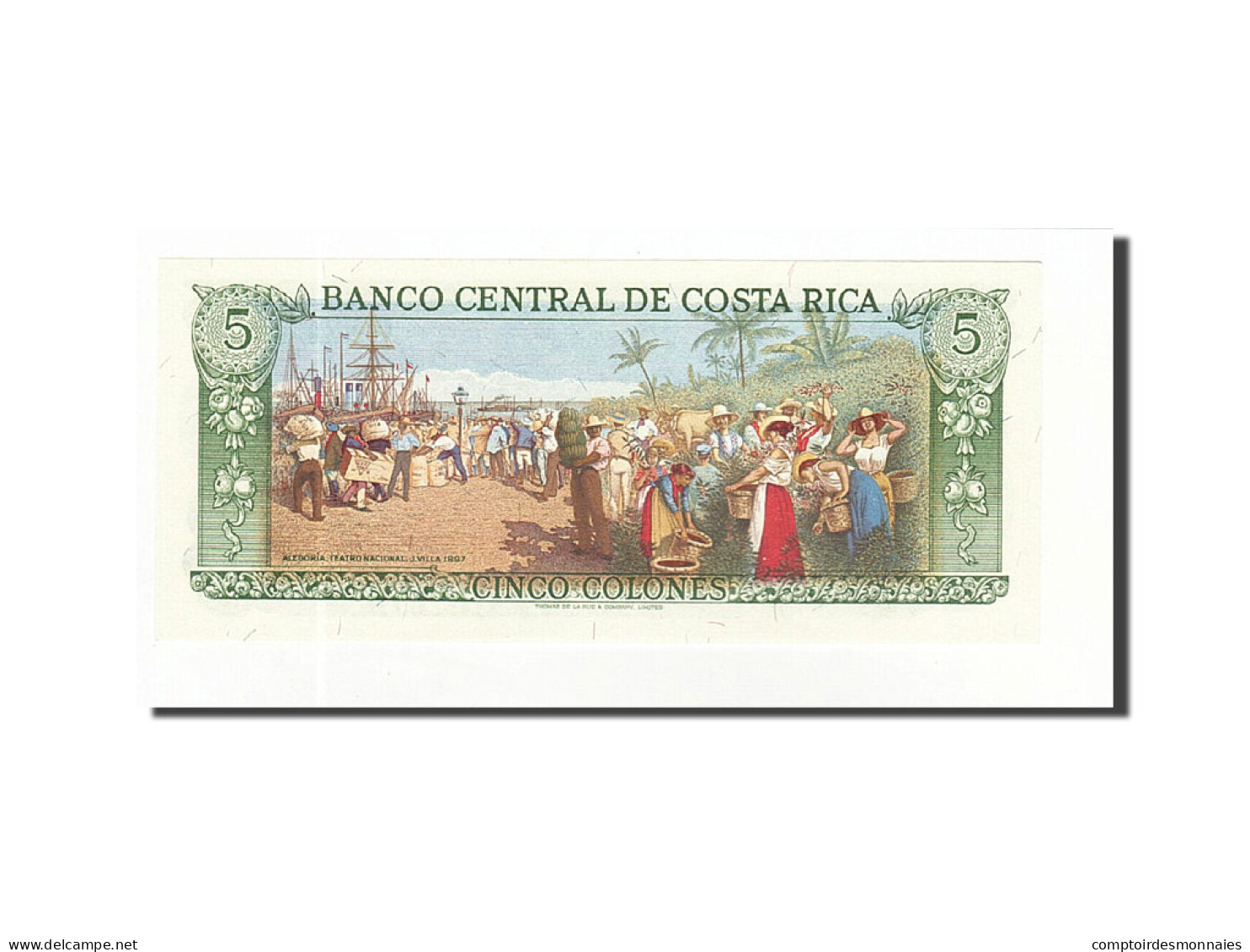 Billet, Costa Rica, 5 Colones, 1981-03-12, KM:236d, NEUF - Costa Rica