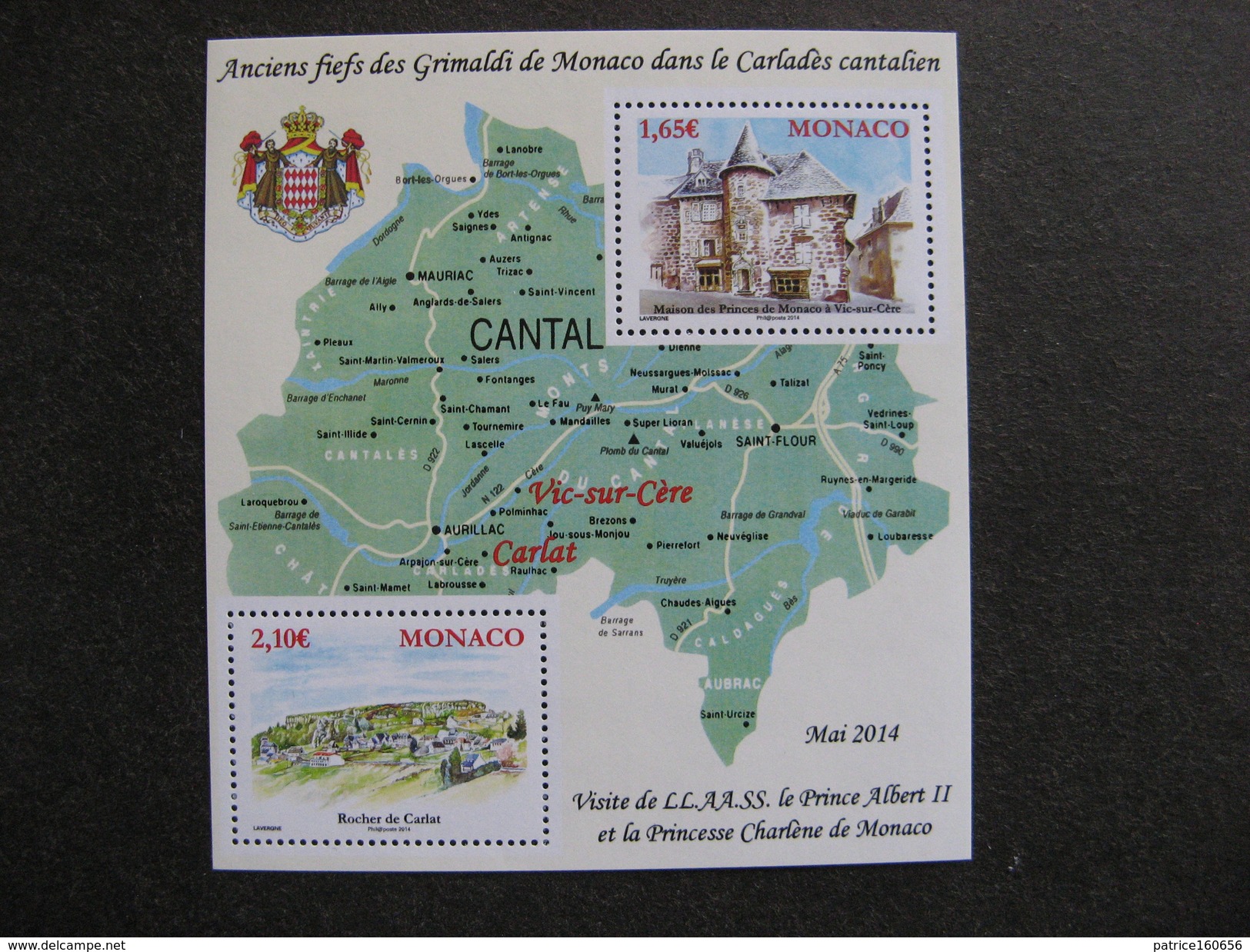 Monaco:  TB Feuille N° F 2927 , Neuve XX . - Unused Stamps