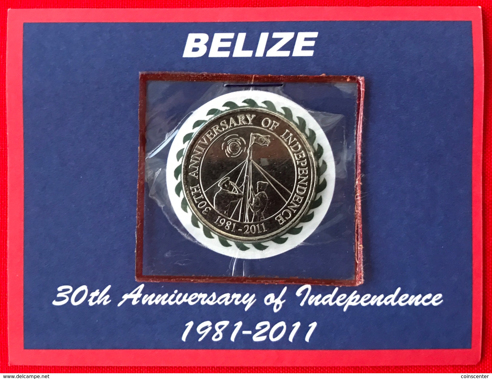 Belize 2 Dollars 2011 "Independence" UNC - Belize
