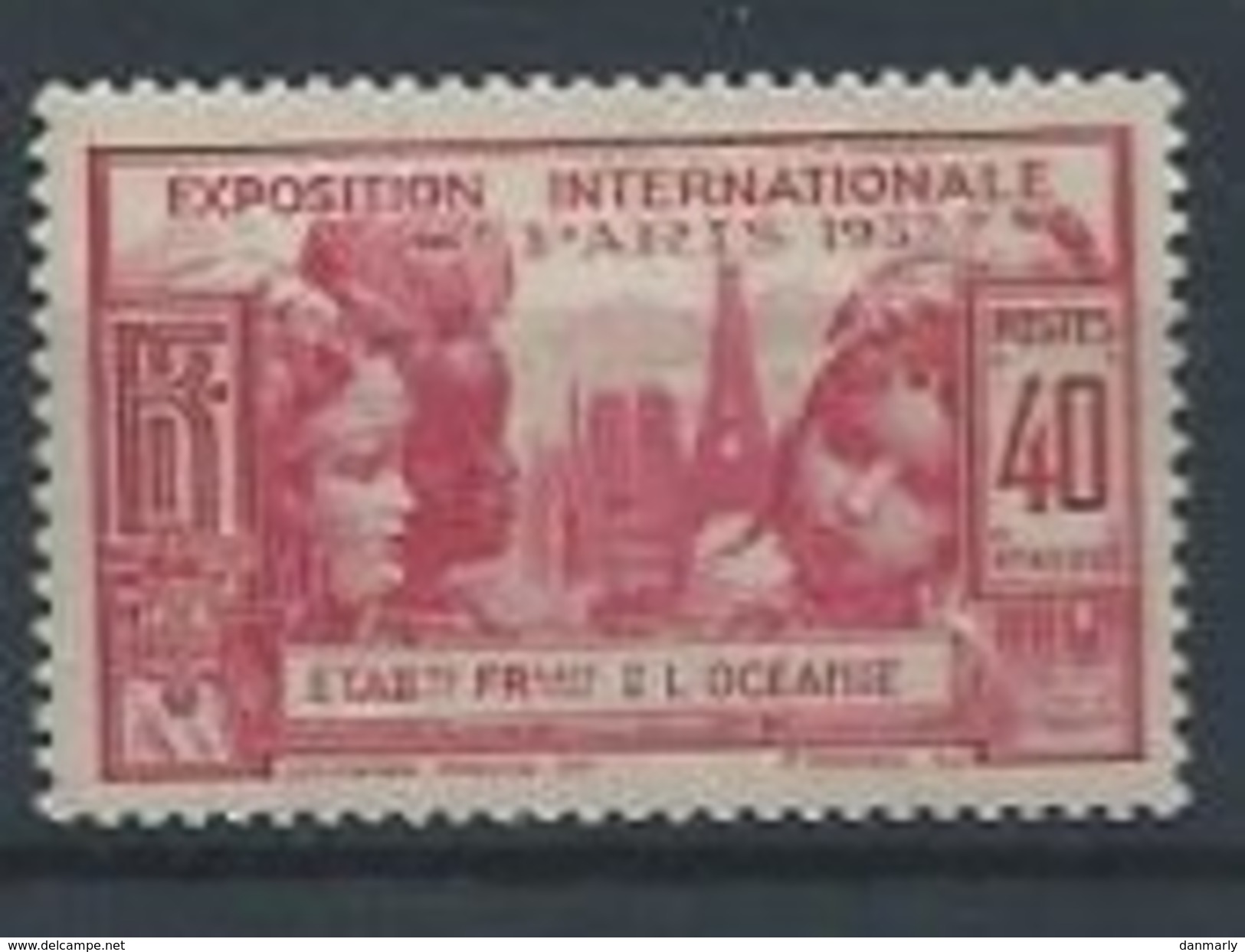 OCEANIE : Y&T*   N° 123 " Exposition Internationale De Paris 1937 " - Neufs