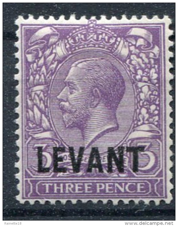 Levant Britannique        68/69 * - Britisch-Levant