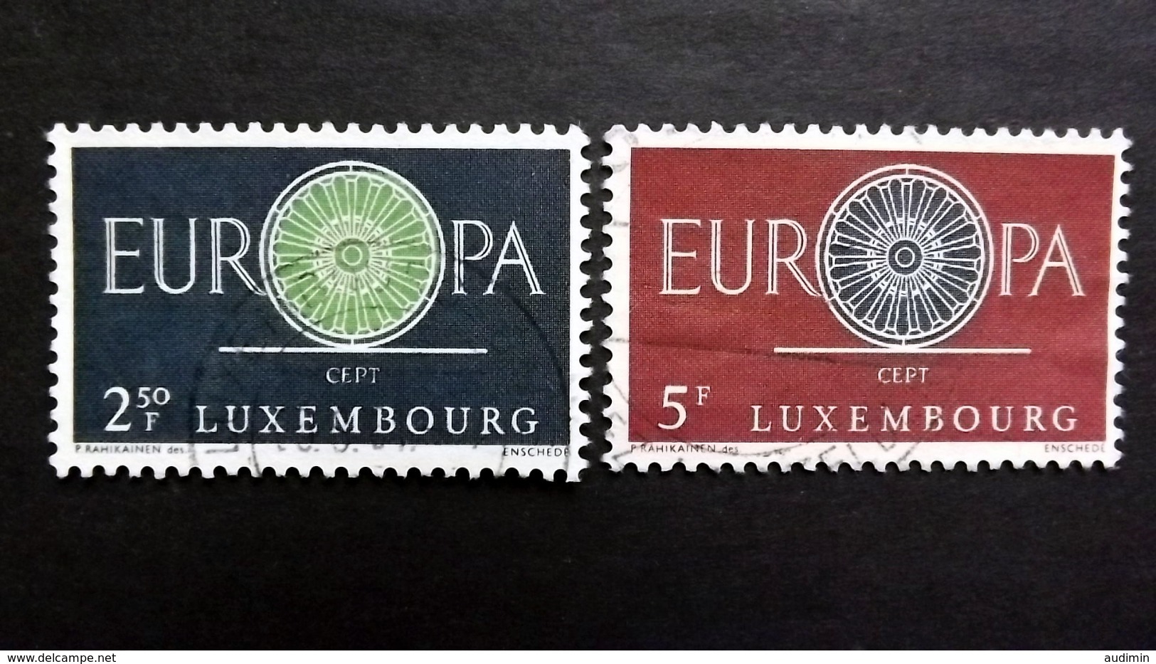 Luxemburg 629/0 Oo/used, EUROPA/CEPT 1960 - Gebraucht