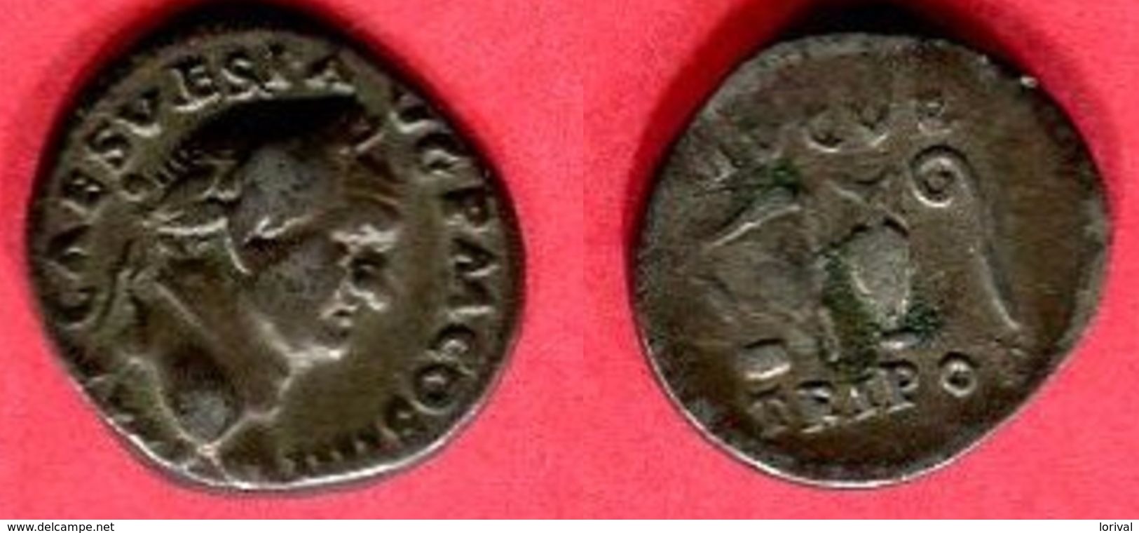 § VESPASIEN  DENIER     '( C45 )  TB+ 65 - La Dinastia Flavia (69 / 96)