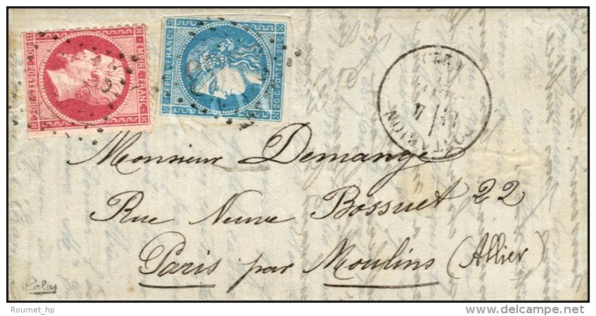 GC 2963 / N&deg; 24 + 45 C&agrave;d T 16 PONTARLION (22) 4 JANV. 71 Sur Boule De Moulins Sans C&agrave;d... - Guerre De 1870