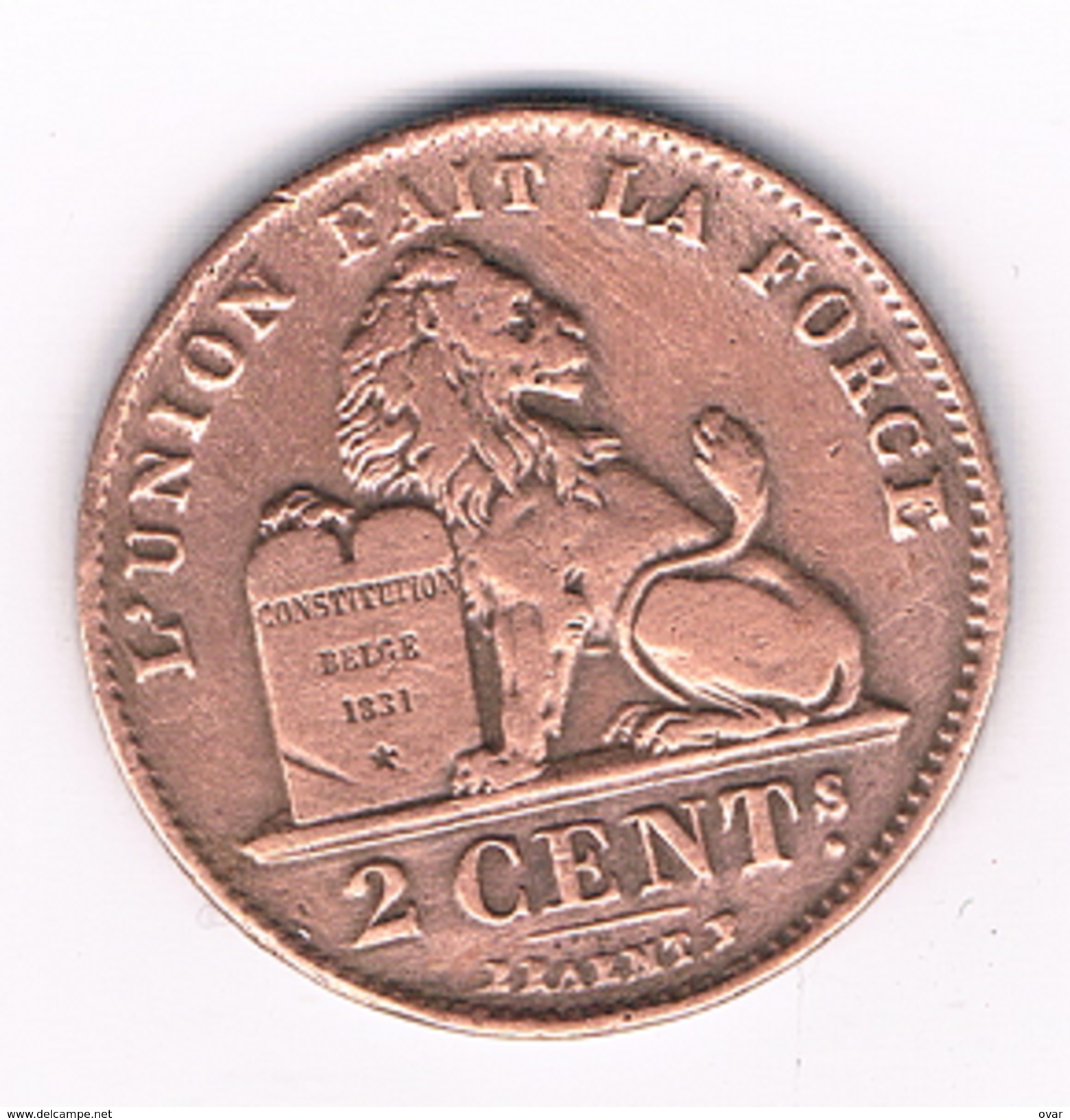 2 CENTIMES 1909 FR BELGIE /1772B/ - 2 Centimes