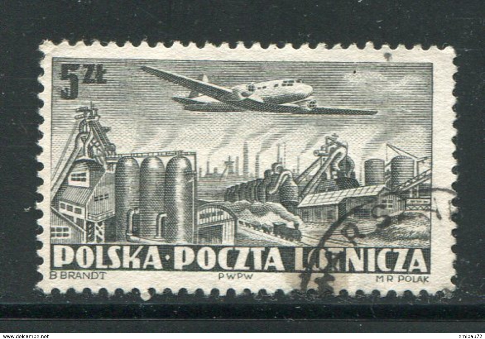 POLOGNE- P.A Y&T N°31- Oblitéré - Usados