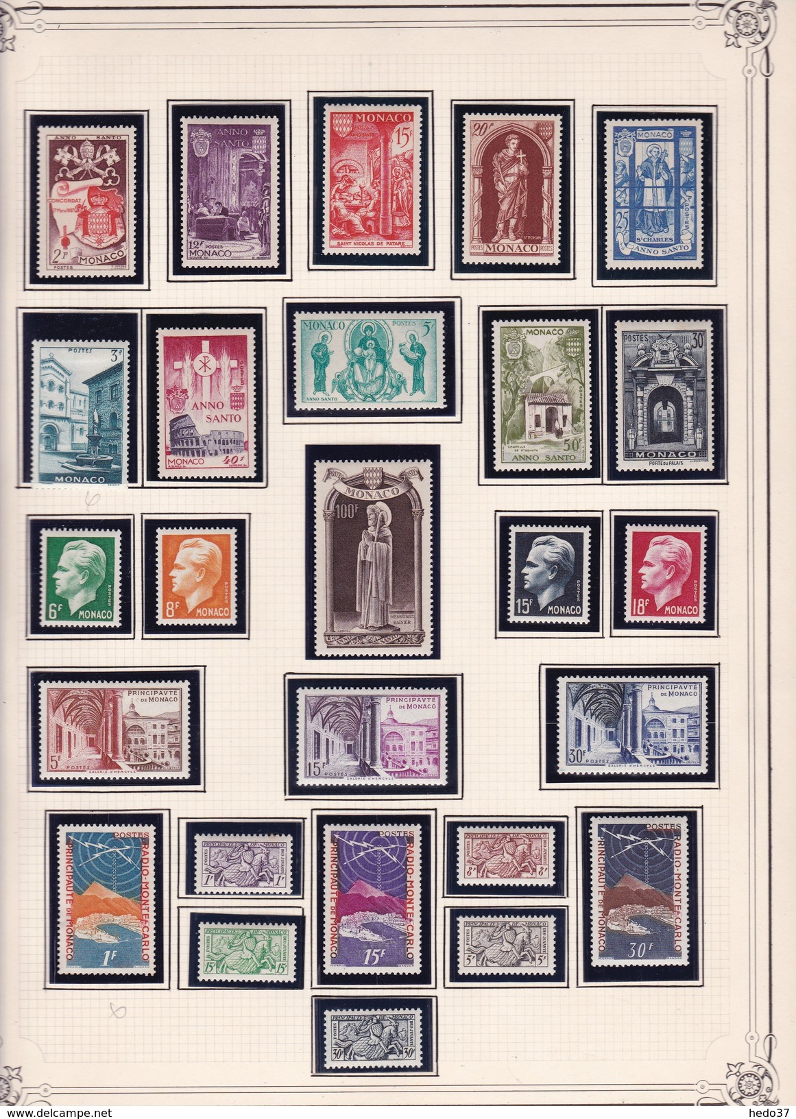 Monaco - Collection Vendue Page Par Page - Timbres Oblitérés / Neufs */** - B/TB - Unused Stamps