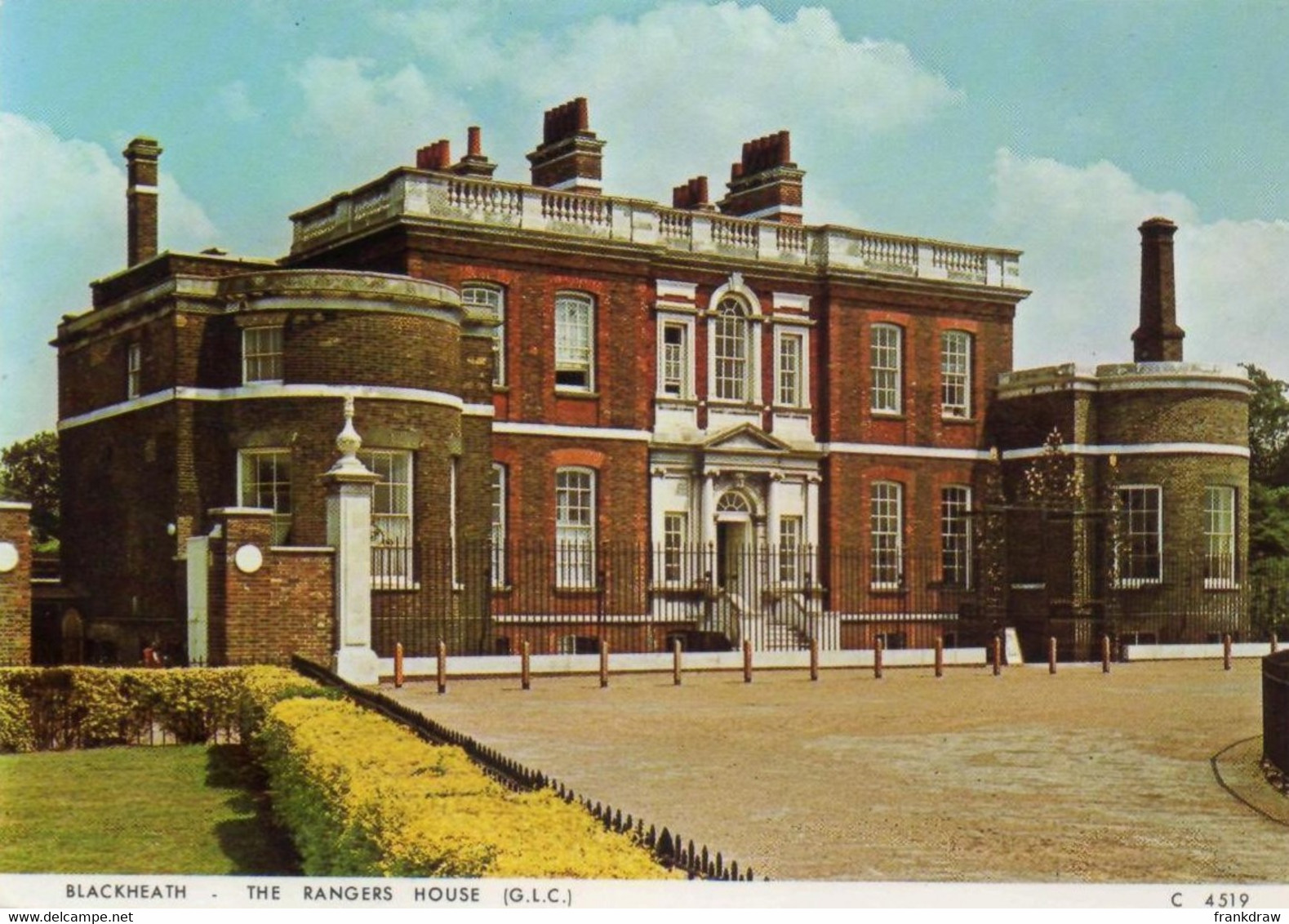 Postcard - Blackheath, London - The Rangers House (G.L.C) - Card No. C 4519 - VG - Unclassified