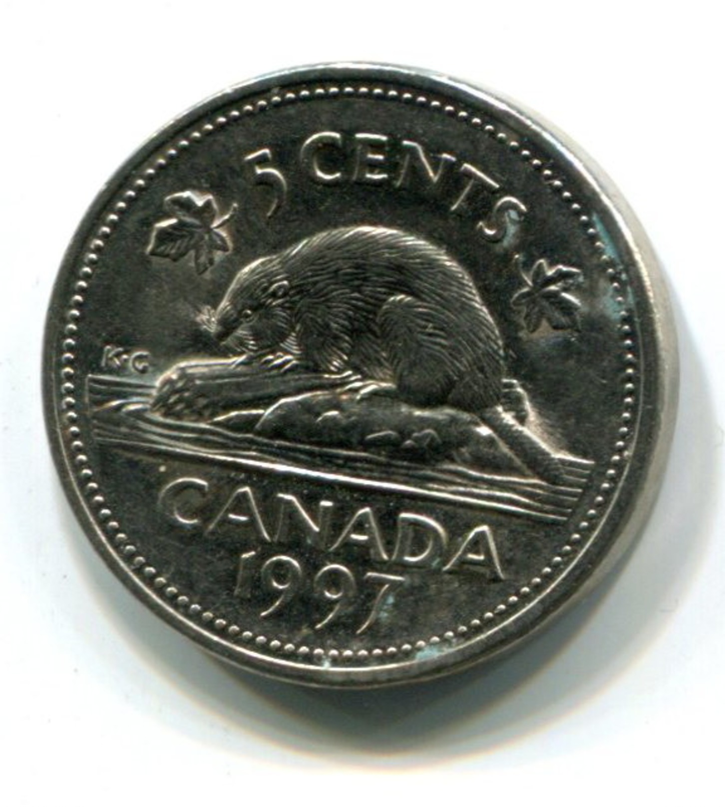 1997 Canada 5c Coin - Canada