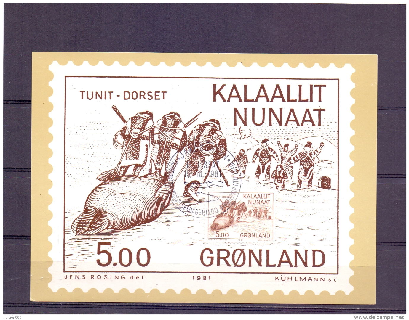 Gronland - FDC -  Ilulissat 15/10/1981  (RM11812) - Sonstige & Ohne Zuordnung
