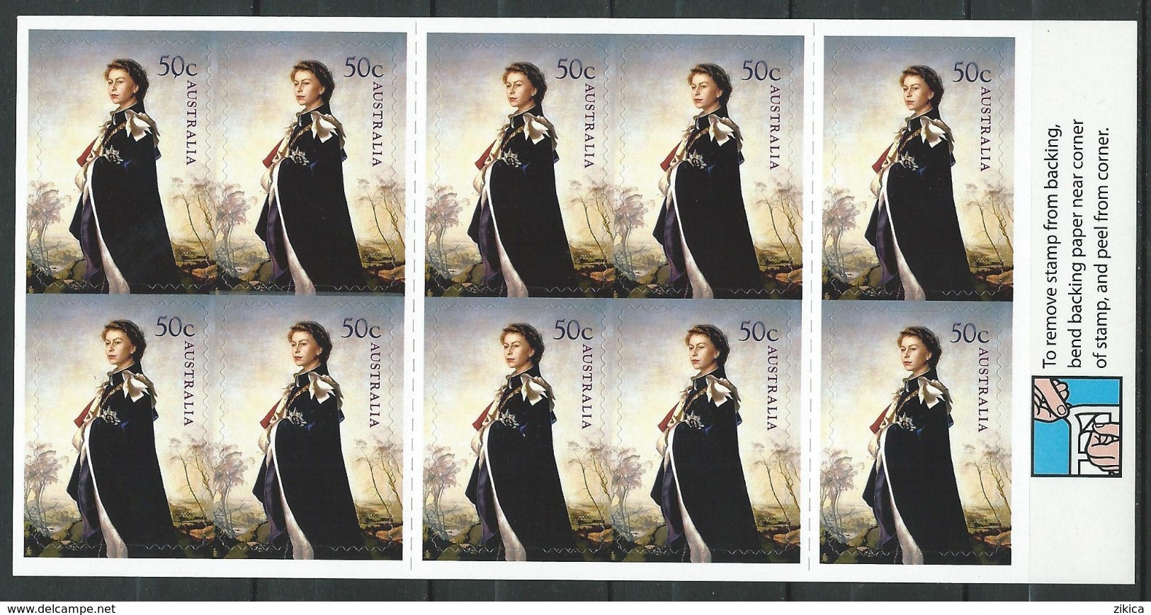 Australia 2006 The 80th Anniversary Of The Birth Of Queen Elizabeth II.Booklet ( Self Adhesive Stamp ).MINT.MNH - Mint Stamps