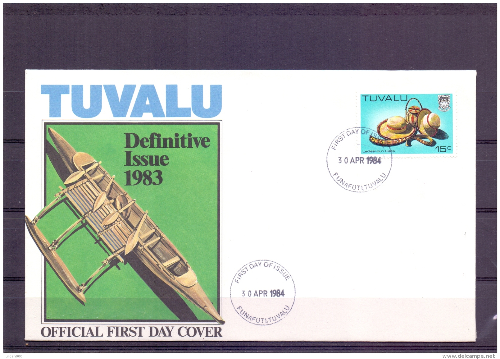 Tuvalu - FDC - Funafuti 30/4/1984   (RM11955) - Boten