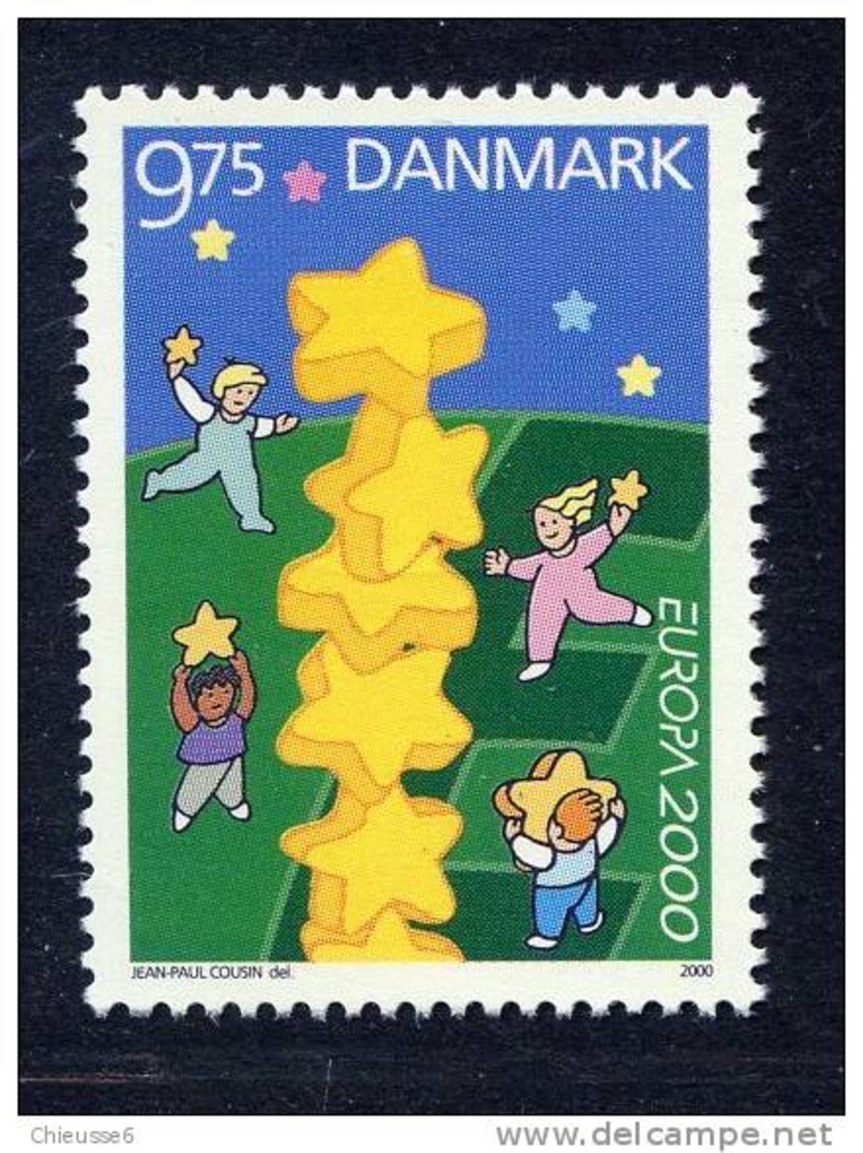 Danemark ** N° 1255 - Europa 2000 - - Unused Stamps