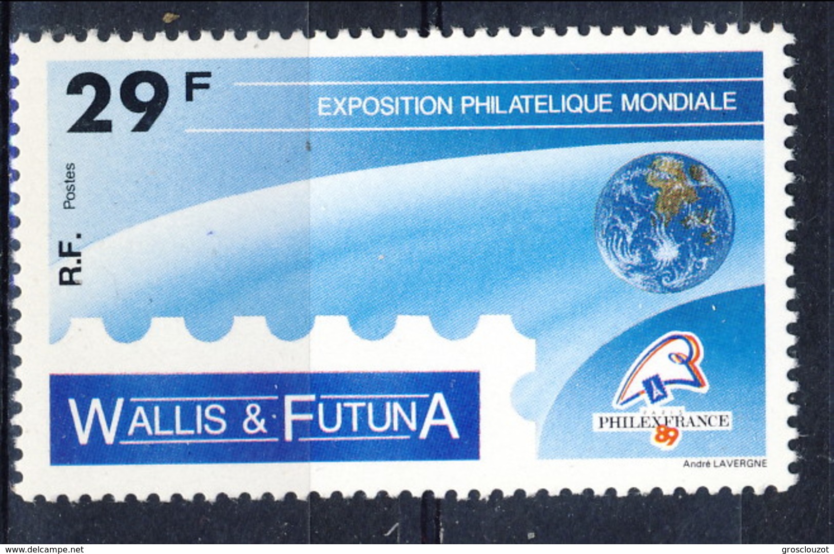 WF 1989 N. 389 Philex France 89 MNH Cat. &euro; 1.10 - Nuovi