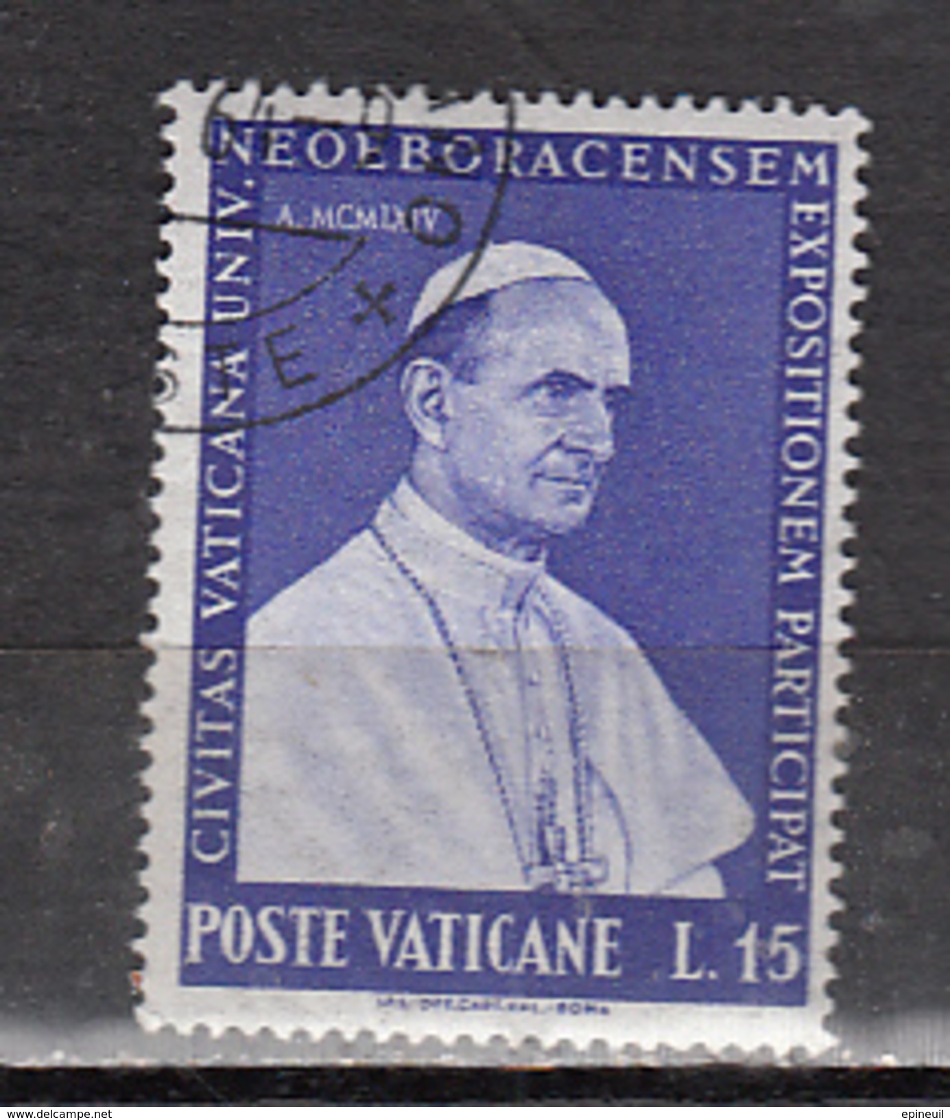 VATICAN ° YT N° 401 402 - Oblitérés